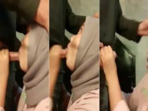 Jilbab Sepong Crot Dimulut